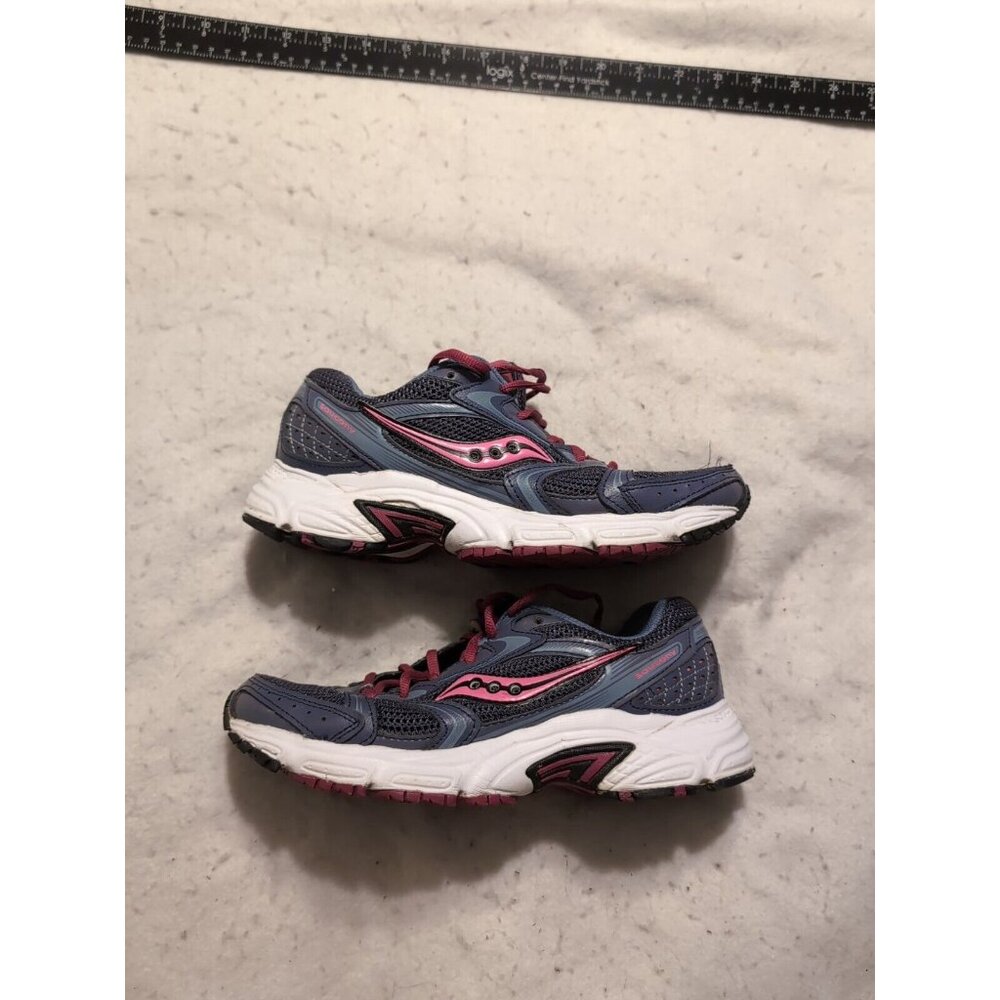 Saucony Oasis 2 Blue Pink Women's Size 7 S15209-10 Running Shoes